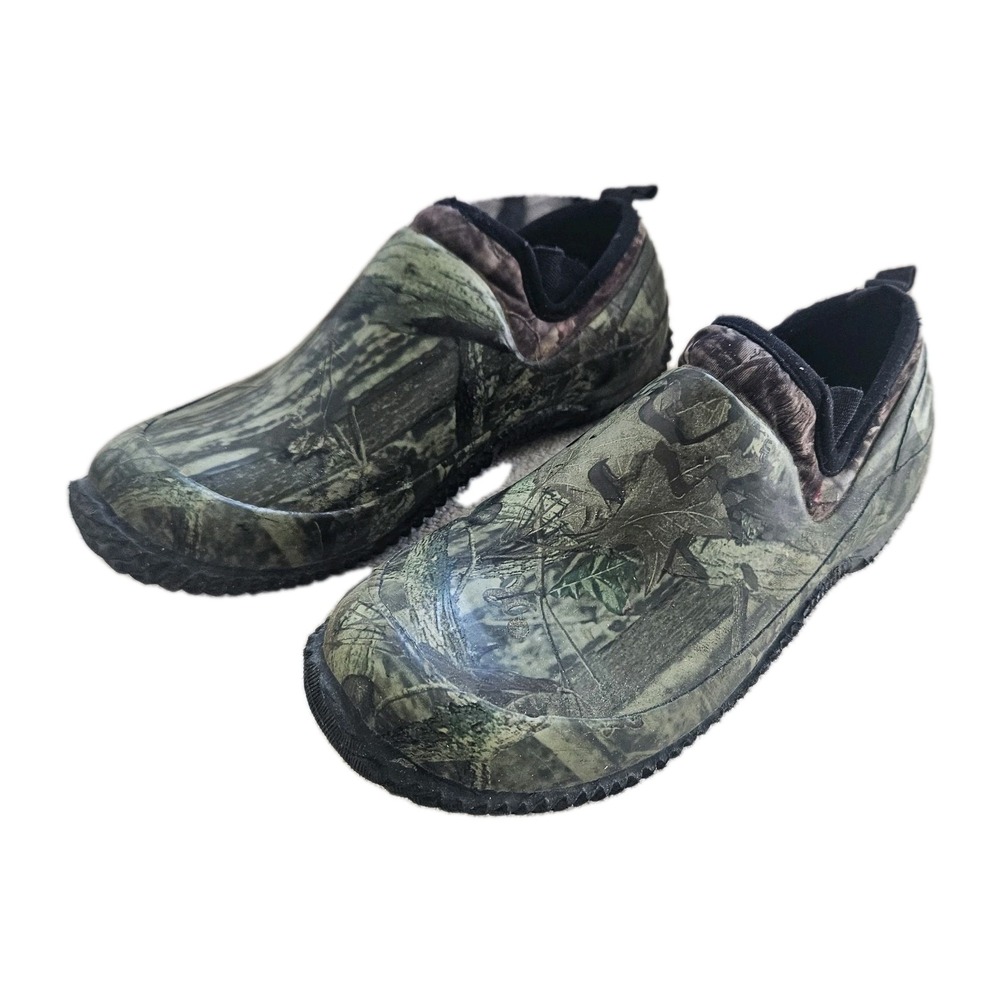 Red Head Camo Slip On Clog Waterproof Rain Shoes Size 7 Hunting Hiking Outdoor